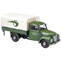 Busch 52360 H0 LKW Modell Framo V901/2 Pritschenwagen mit Plane MZ Werke