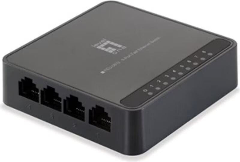 LevelOne Level One Switch De Sobremesa 8 Puertos Fast Ethernet 10/100 Talla Única Unisex