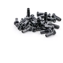 DT SWISS Speichennippel Messing 2 mm | 14 mm schwarz