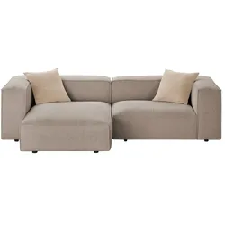 Höffner Selection Ecksofa  Noé , braun , Maße (cm): B: 247 H: 65 T: 149.0