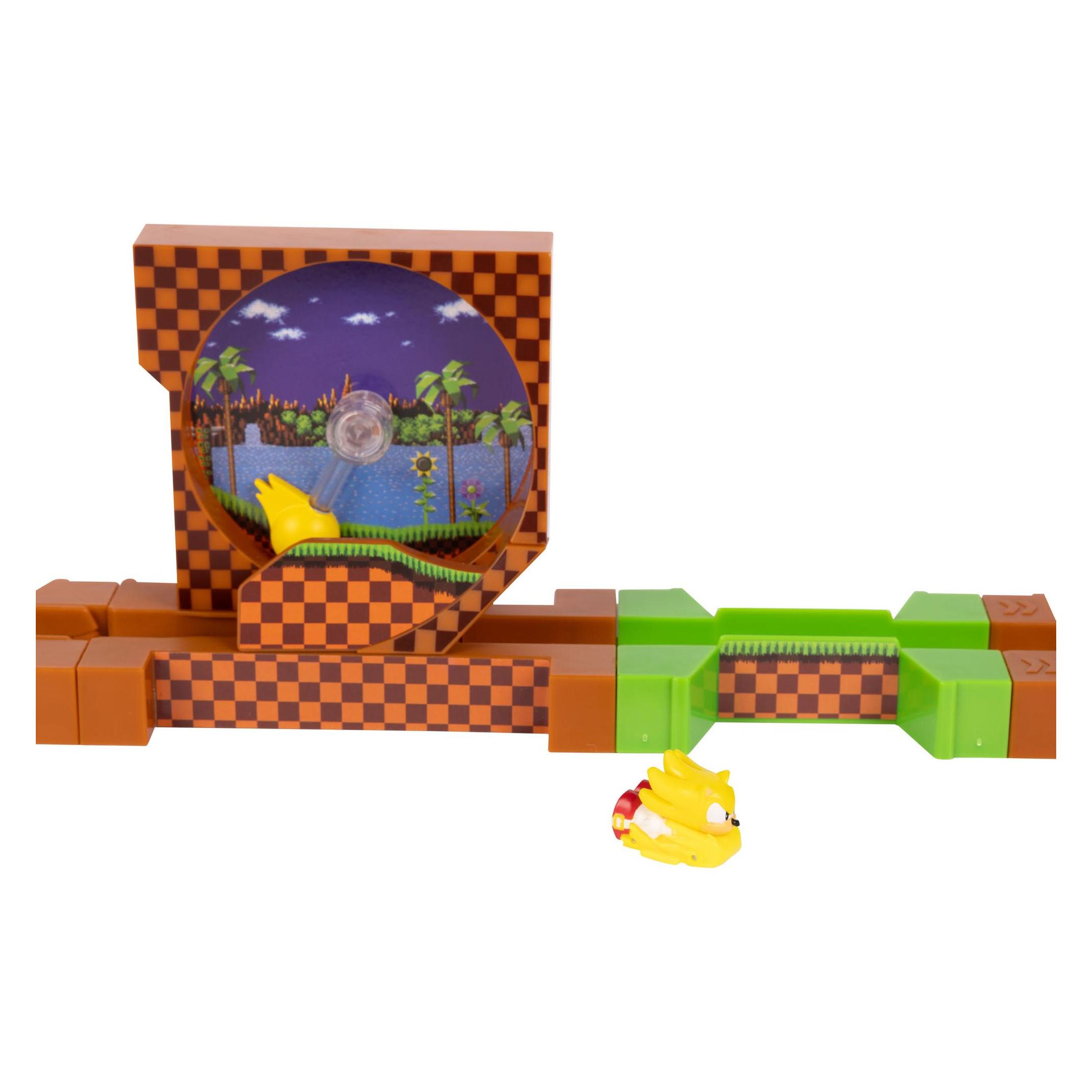 Jakks Pacific Sonic - The Hedgehog Go Go Racers Minifiguren Spielset Abschussrampen Deluxe (423344)