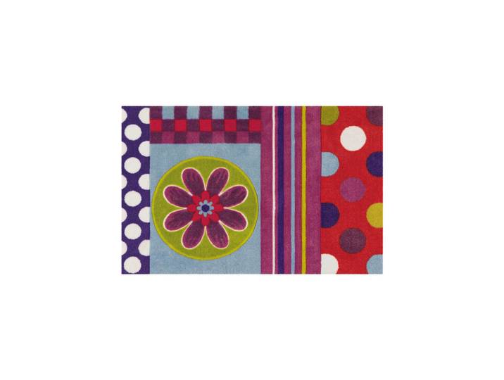 Kayoom Fussmatte, Violett, Textil, geometrisch, rechteckig, 64x168 cm, Teppiche & Böden, Fussmatten & Schuhabtropftassen