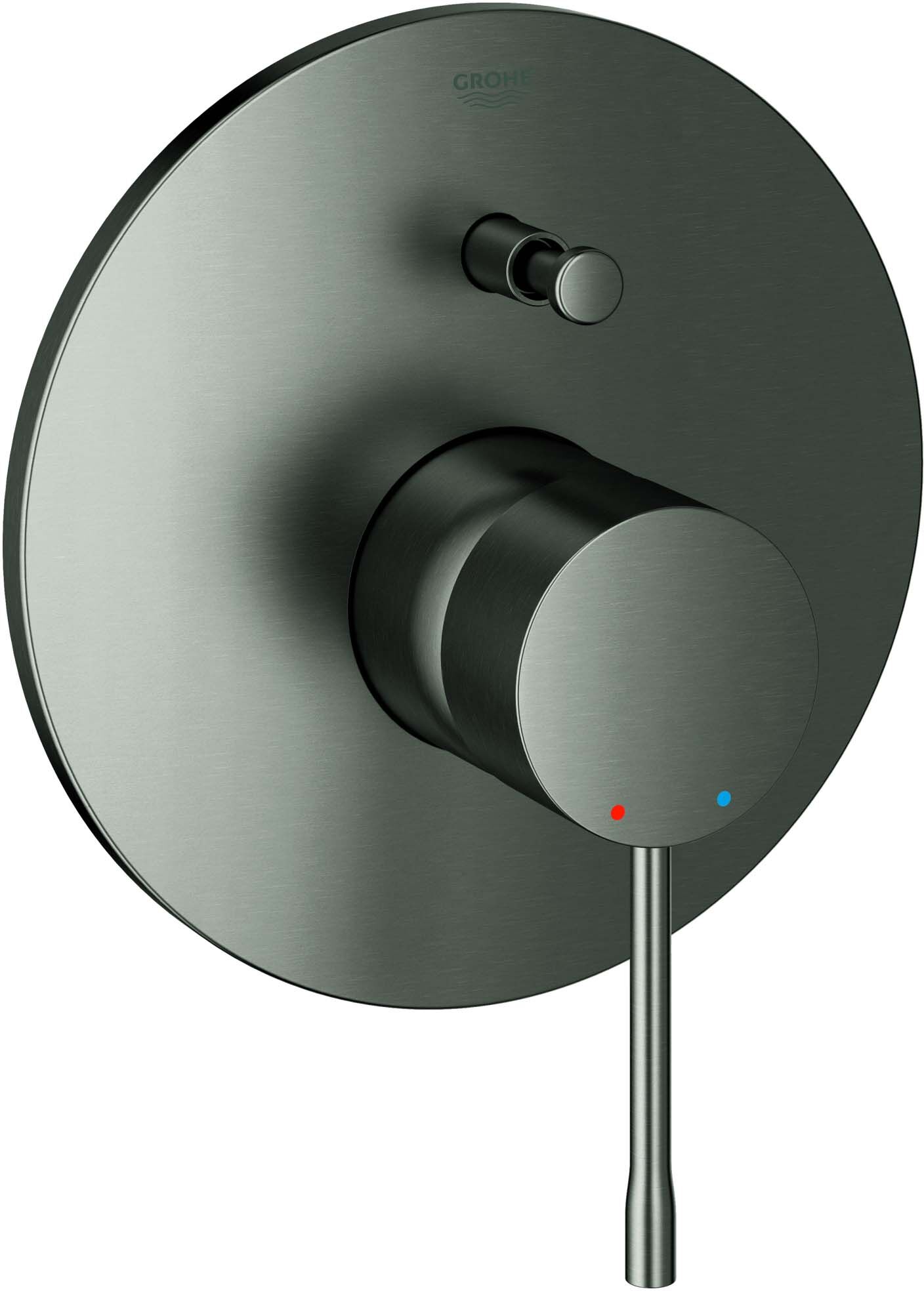Grohe Essence mitigeur bain 19285AL1 graphite dur brossé, mitigeur encastré