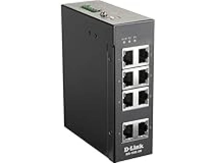 D-Link DIS-100E-8W commutateur réseau Non-géré L2 Fast Ethernet (10/100) Noir