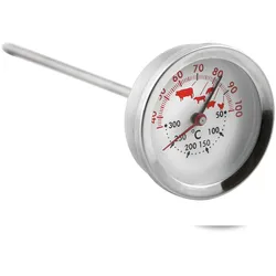 Karl Weis Braten/Ofen-Thermometer mit Doppelskala, 5,5 x 5,5 x 15 cm