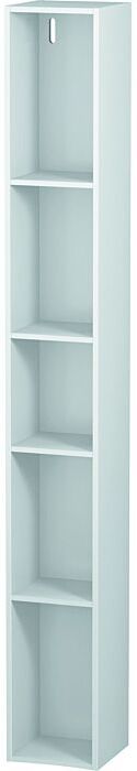 Duravit L-Cube Regalelement LC120601818 18x18x140cm, 5 Fächer, vertikal, weiß matt
