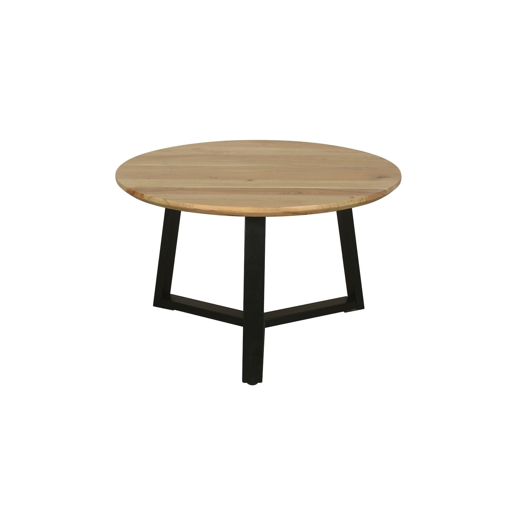byLIVING Couchtisch CROSS, Breite 75 cm, Akazie natur