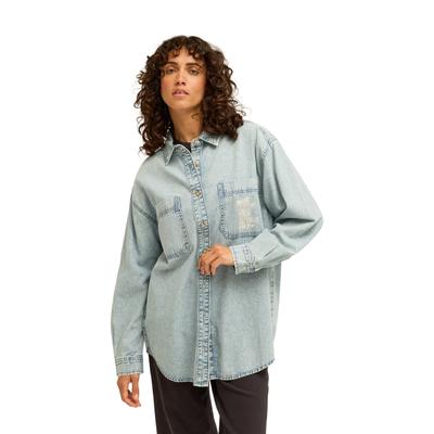 Langarmshirt BILLABONG "Down The Coast", Damen, Gr. S, blau, Obermaterial: 100% Baumwolle., Shirts Langarmshirt