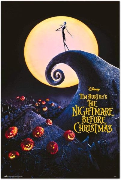 Hole in the Wall The Nightmare Before Christmas Maxi Poster-Cover Art (Diversen) Nieuw
