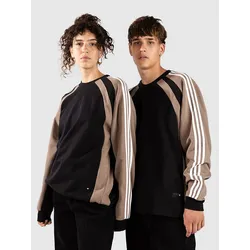 adidas Skateboarding Fs+ Crew Sweater black / khaki six Gr. M