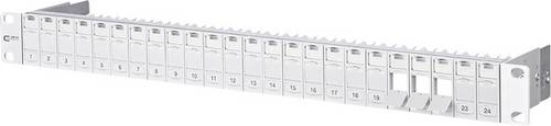 Metz Connect 130920-00-E 24 Port Netzwerk-Patchpanel 483 mm (19") Unbestückt 1 HE Unbestückt