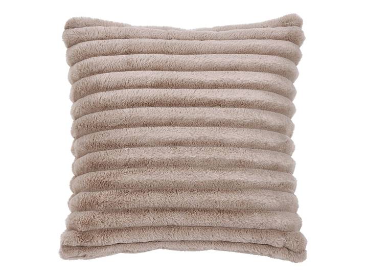 Housse de coussin Polar Marron/Taupe 50 x 1 x 50cm Polaire