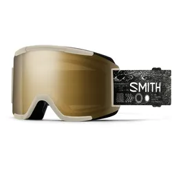 SMITH SQUAD Schneebrille 2026 chalk space invader/chromapop sun black gold mirror