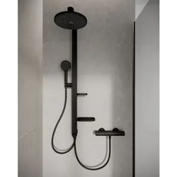 Ideal Standard Alu+ Duschsystem BD585XG  ohne Armatur, Silk Black
