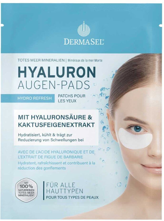 Dermasel Totes Meer Hyaluron Augen-Pads