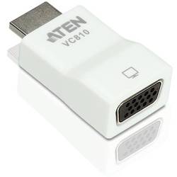 ATEN VC810-AT HDMI / VGA Adapter [1x HDMI-Stecker - 1x VGA-Buchse] Grau 0 m