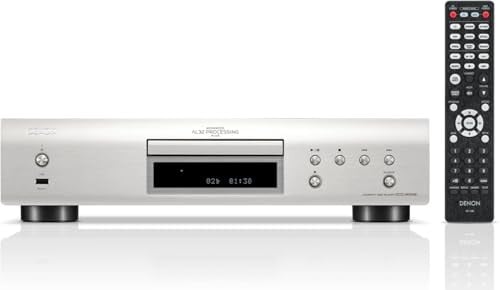 Denon DCD-900NE HiFi CD-speler met Hi-Res ondersteuning voor CD, CD-R/RW, MP3 en WMA, zwart