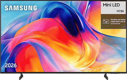 TV Mini LED 75" - Samsung TU75M73HAUXXC, UHD 4K, Processor Smart TV, Full AI, Negro