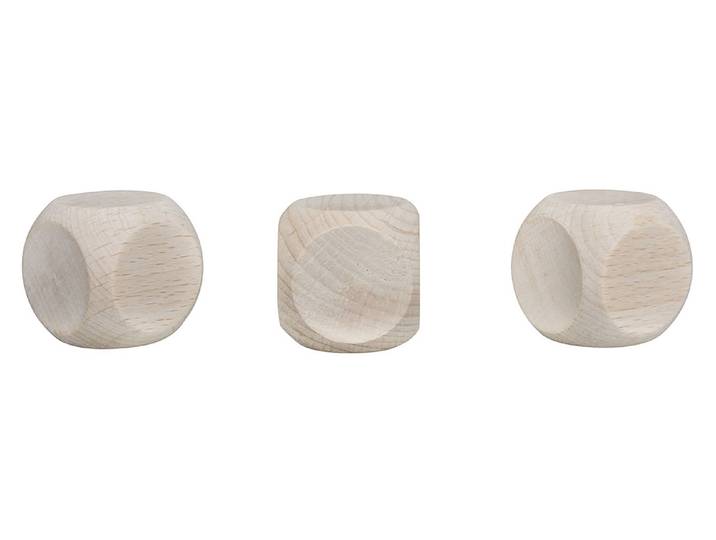 Rayher Holzwürfel FSC 100% 3 cm 3 Stück