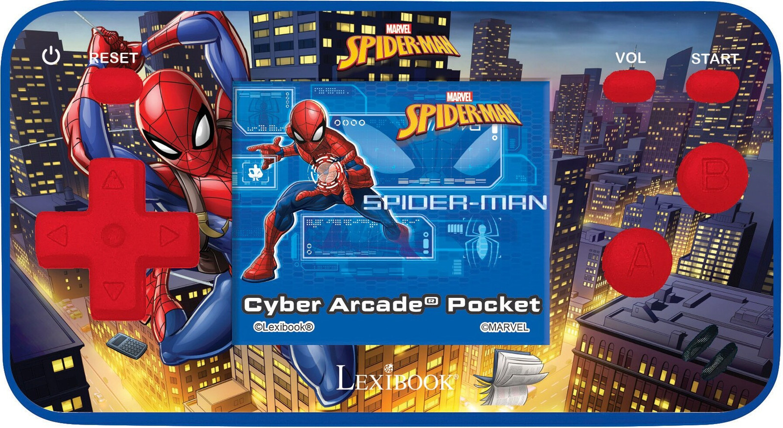 Lexibook Spider-Man Cyber Arcade Draagbare spelconsole