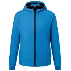 Kapuzen Softshelljacke "JN1146" - XXL - blue/black