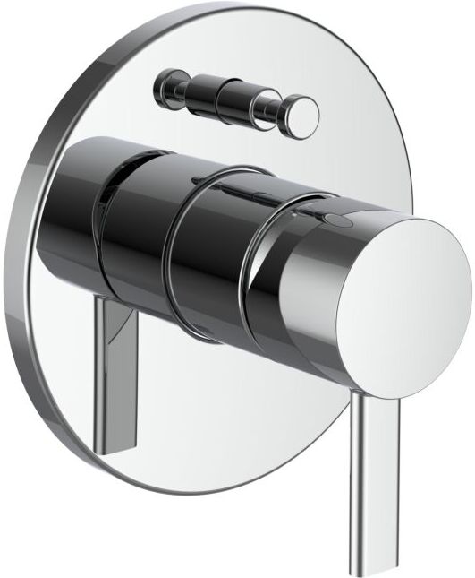 Laufen MEDA Fertigmontageset HF506679100000 Unterputz-Wannenmischer, chrom
