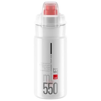 Elite - Jet Plus - Fahrrad Trinkflasche Gr 950 ml grau/weiß