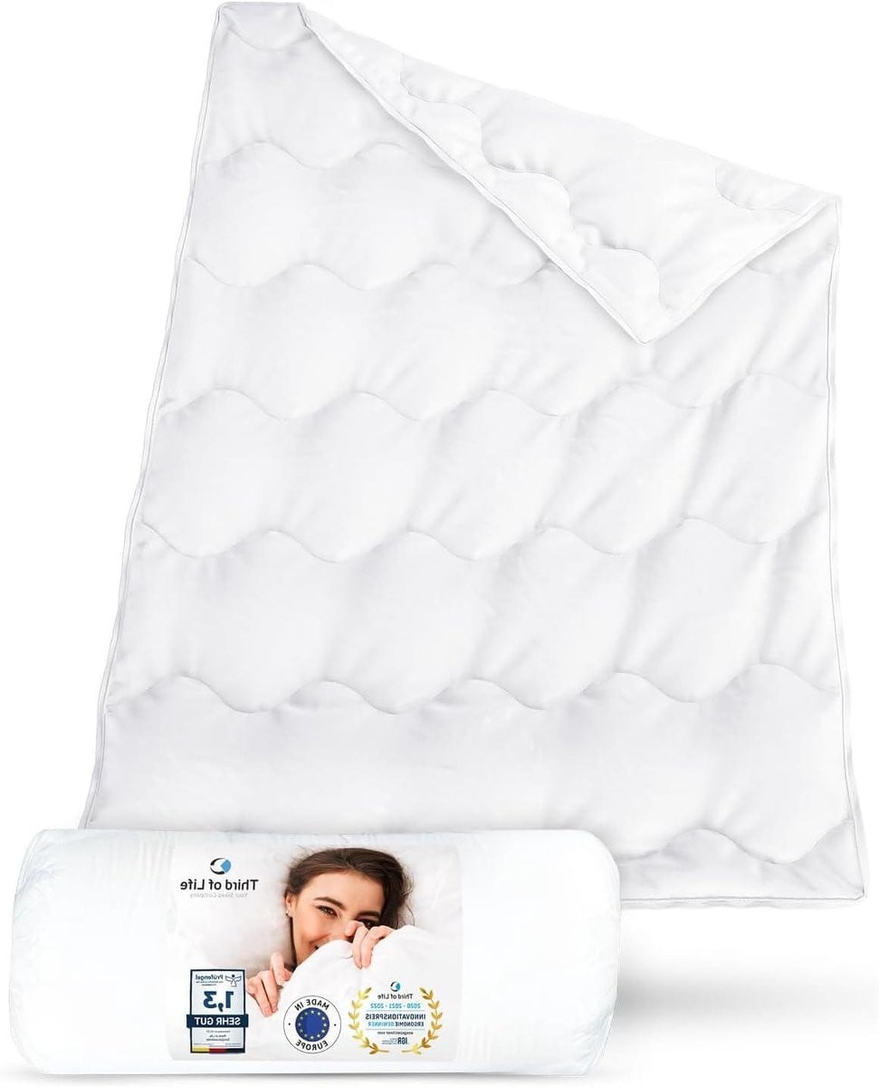 Eff een Donzen dekbed van 100% gerecycled materiaal, 135 x 220 cm