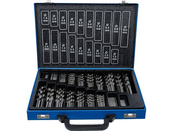 BGS 1995 Spiraalborenset HSS 1 - 10 mm 170-dlg