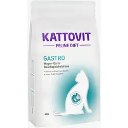 KATTOVIT Feline Gastro Katzentrockenfutter Diätnahrung 4 Kilogramm