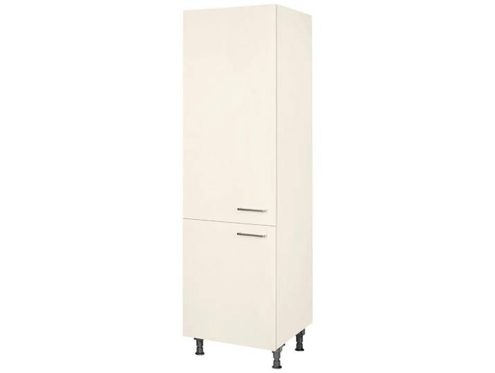 Nobilia Geschirrschrank Touch, Magnolie, 5 Fächer, nur wie online abgebildet bestellbar, 60x216.6x58 cm, Blauer Engel, Pefc, Goldenes M, Made in Germany, DGM-Klimapakt, Küchen, Küchenmöbel, Küchenschränke, Geräteumbauschränke