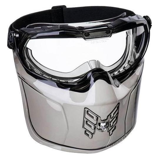 Portwest PS22, Scratch Resistant Anti-Mist Safety Goggles with Clear Lenses (PS22)