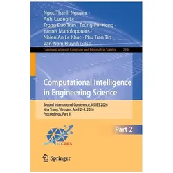 Computational Intelligence in Engineering Science, Fachbücher von Anh-Cuong Le, Trong Dao Tran, Dao Tran, Ngoc Thanh Nguyen, Yannis Manolopoulos, Van-Nam Huynh, Tzung-Pei Hong, Nhien An Le Khac, Phu Tran Tin