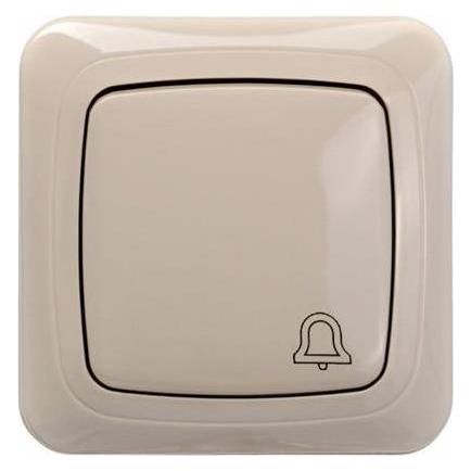 Liregus Doorbell Switch Beige (33038207)
