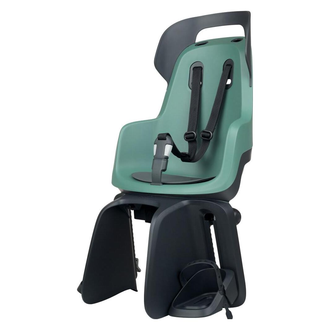bobike Maxi Go RS Bicycle Seat - mit dem Schlafmodus - Gepäckträger - Pfefferminze (Gepäckträger (hinten), Sattelrohr) (725413)