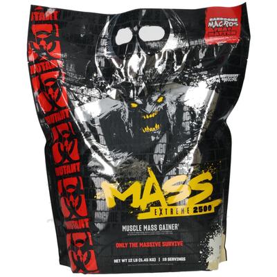 Mutant Mass Extreme 2500 (12lbs) Cookies & Cream 5450 g Pulver