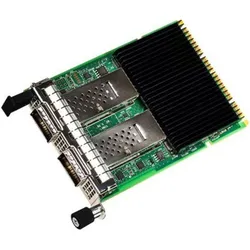 Intel NIC/OCP upto 100Gb QSFP28 x 2 OEM, Netzwerkkarte, Grün, Silber