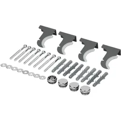 HALTERUNG FÜR DESIGNHEIZKÖRPER Anthrazit
