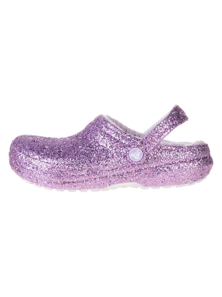 Crocs Clogs "Chunky Glitter" in Lila - 24/25
