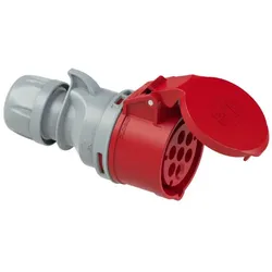 PCE 227-6v CEE-Kupplung 32A 7p 6h IP44/IP54 SHARK 2276v