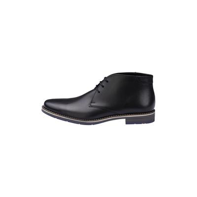 Schnürstiefelette LLOYD "DRIFT 325", Herren, Gr. 6, schwarz, unifarben, Basic, Schuhe Schnürstiefelette, mit klassischem Design