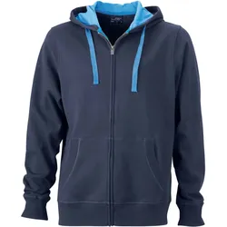 James & Nicholson Schwere Herren Kapuzenjacke Sweatjacke JN595