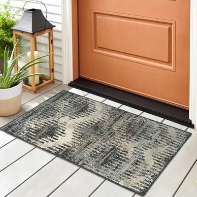 Addison Rugs Indoor/ Outdoor Addison Bravado Modern Chevron Washable Area Rug
