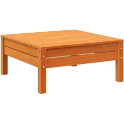 vidaXL Gartenhocker Wachsbraun Massivholz Kiefer