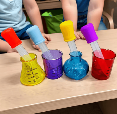 Inspire Essentials Educational Mini Measuring Cups Set For Kids Educational Mini Measuring Cups Set For Kids