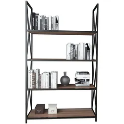 WellHome Loira Bücherregal, Struktur: 100% METALL