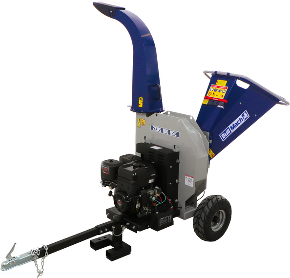 BullMach ZEUS 180 BSE  - Häcksler mit Anhängerkupplung - Briggs & Stratton 420 cm³ mit Elektrostarter