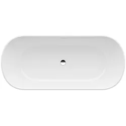 LAUFEN LUA Badewanne freistehend, 750x1700x540mm, aus Marbond, H2200820000001, Farbe: Weiß
