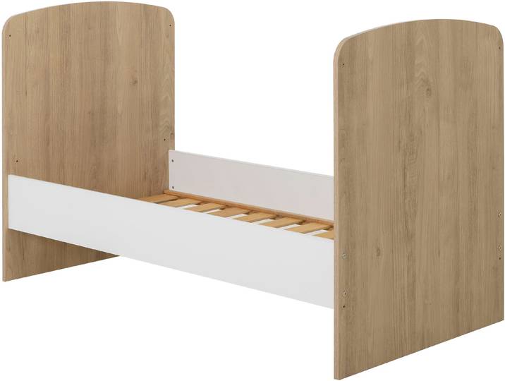 Umbauseiten GAMI Basile Umbauseiten , braun (uni weiß), B:140cm H:18cm T:20cm, Holzwerkstoff, Umbauseiten, Umbauseiten, zur Umwandlung des Babybetts in ein Little Bed