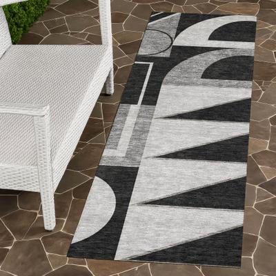 Addison Rugs Machine Washable Indoor/ Outdoor Modern Crowley Chantille Rug